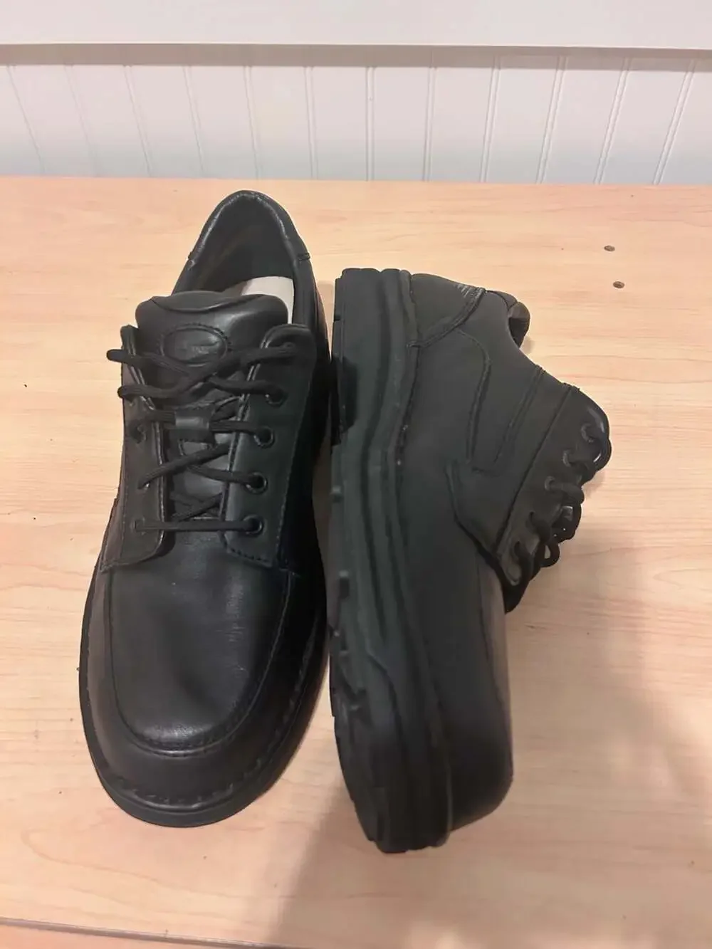 Rockport APM75011 DMX Black Leather Lace-Up Oxford Shoes